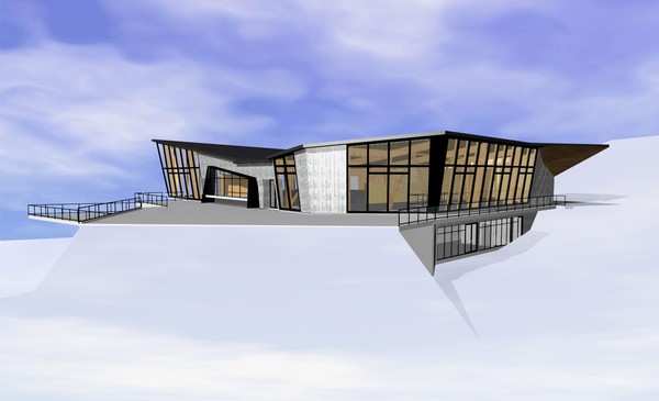 Knoll Ridge Cafe artist impression